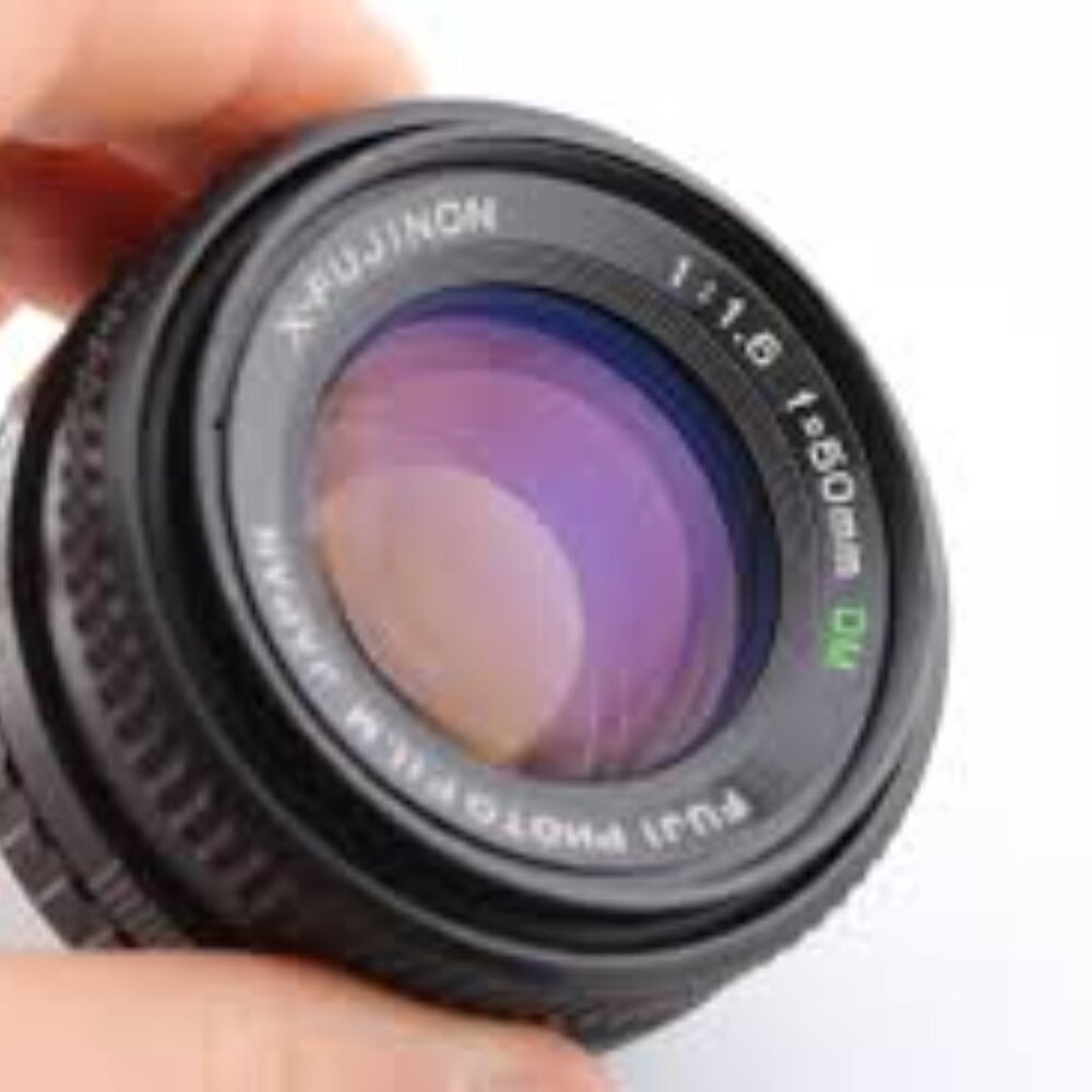 Vintage Camera Fuji Photo Film 50mm f1.6 DM X-Fujinon Lens Fujica X Japan Made
